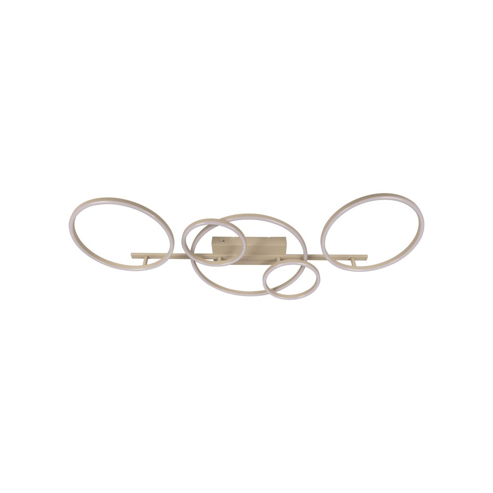 Lucide Moderne plafondlampNicola zand bruin - 53112/36/41